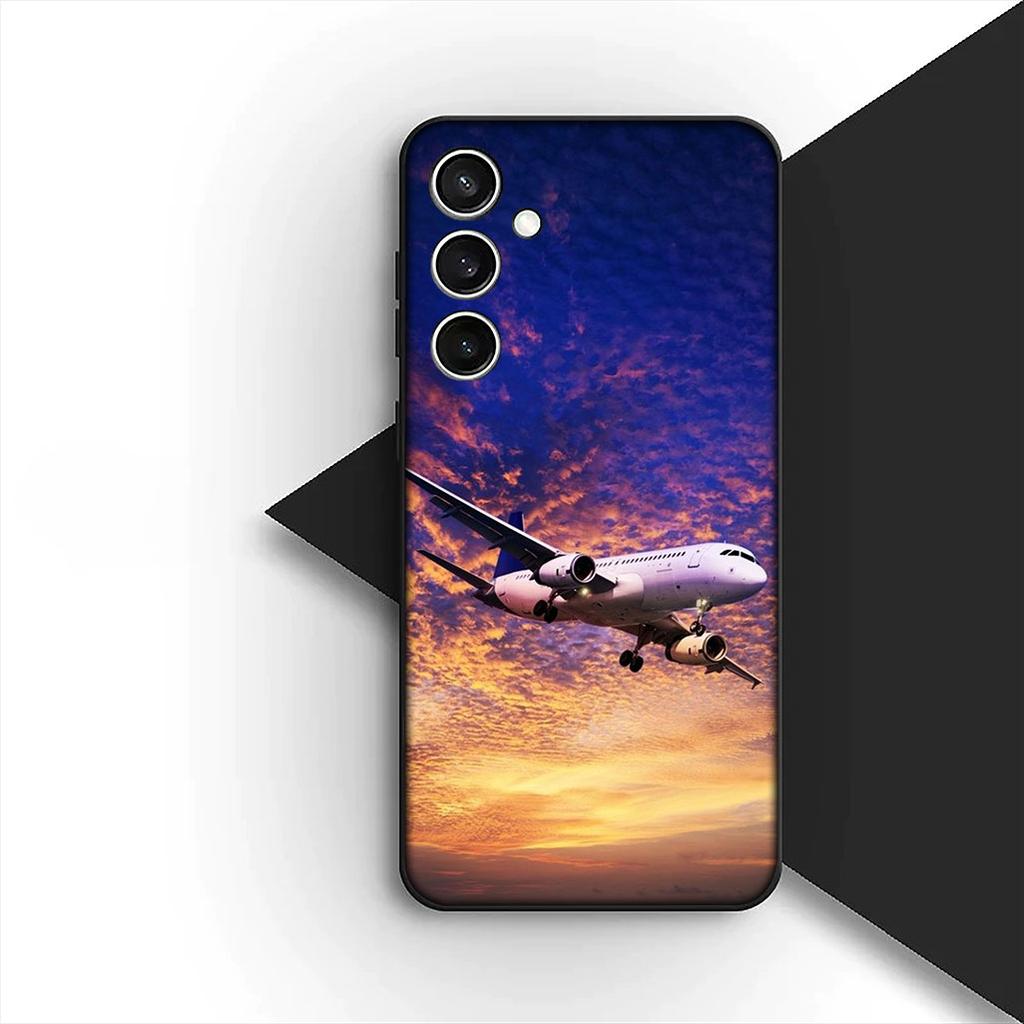 Cover for OPPO A80 A18 A16 A40 A17 A15 A38 A78 A79 A54 A57 A12 A60 5G 4G Phone Case Aircraft Travel Airplane Pilot Epaulette