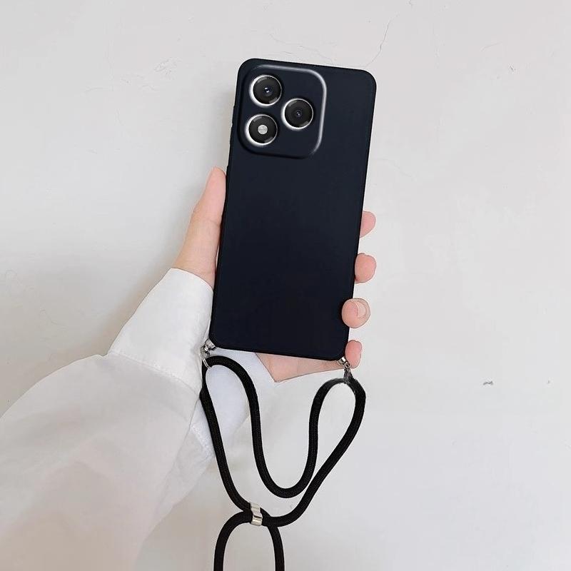 Для Huawei Honor 400 Pro 400 Lite Мягкий силиконовый чехол-ремешок через плечо для Honor 400Pro Защита линзы TPU противоударный чехол для телефона