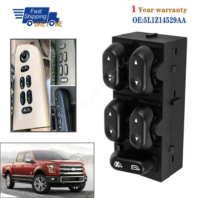 Электрический переключатель управления стеклоподъемниками для Ford F150 Lobo Crown Victoria Lincoln Mercury Grand Marquis 2004-2008 5L1Z14529AA, автозапчасти