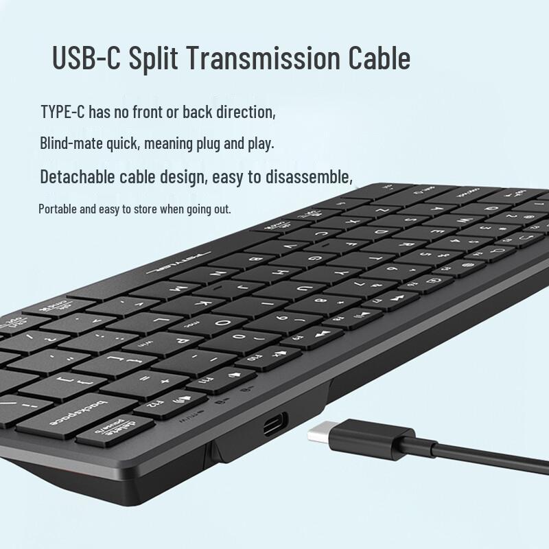 A4TECH FX51 Wired Portable Mini Keyboard