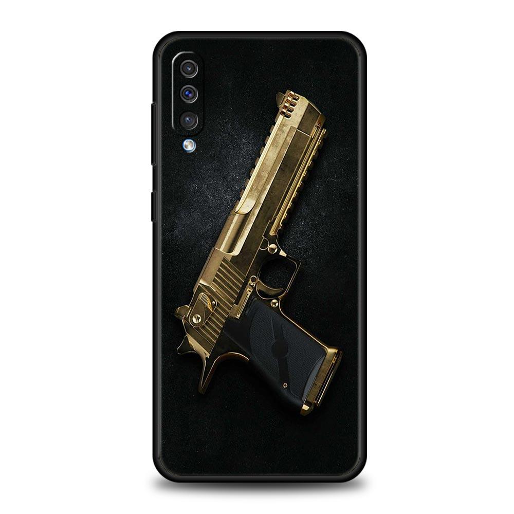 Чехол для телефона Samsung Galaxy A52 A14 A50 A70 A10S A30 A40 A20S A20E A02S A12 A22 A72 A32 5G A04s AK47 чехол для пистолета с пулями