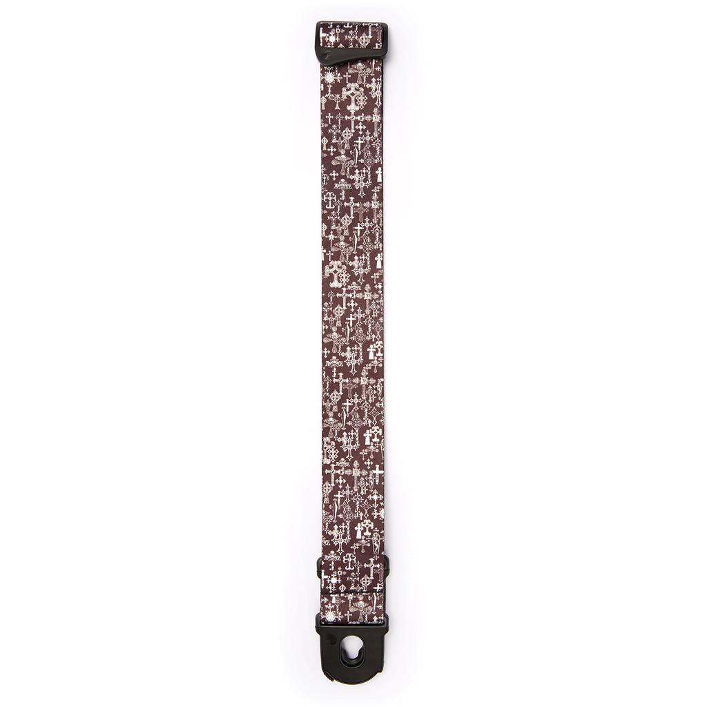 Alchemy Gothic Planet Lock Strap 50ALP02 with Strap Gothic Cross D'Addario Locks,