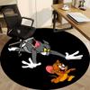 1pc Tom Jerry Office Round Area Rug, Under Office Chairs Bedroom Living Room Home Decor, Room Decoa1016102