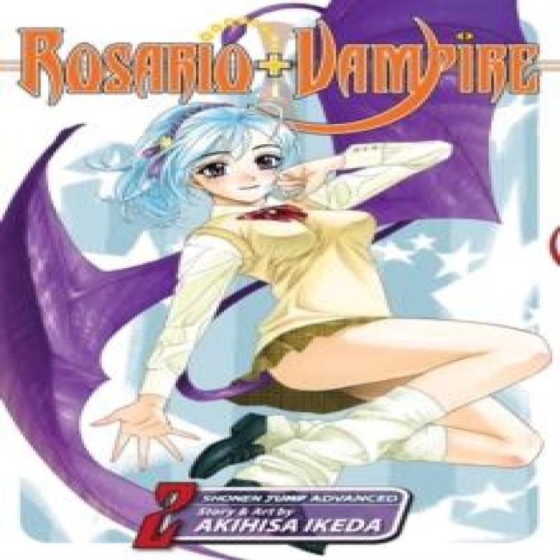 RosarioVampire Vol. 2 by Akihisa Ikeda Paperback Book 9781421519043