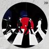 Винтажное металлическое настенное искусство Abbey Road Иконическая группа, пересекающая дорогу 2D-дизайн Рустикальный декор для дома Подарок