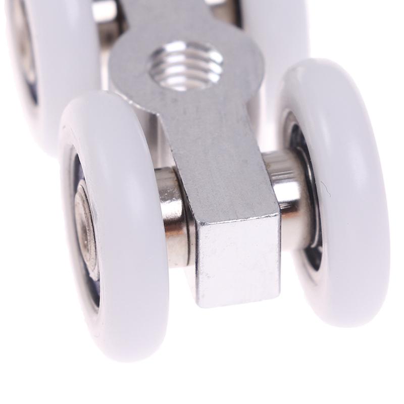 1 пара роликов для раздвижных дверей, 4 колеса, подвесные аксессуары для домашних дверей, фурнитура