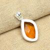 Honey Topaz Gemstone Solid 925 Sterling Silver Pretty Jewelry Handmade Pendant