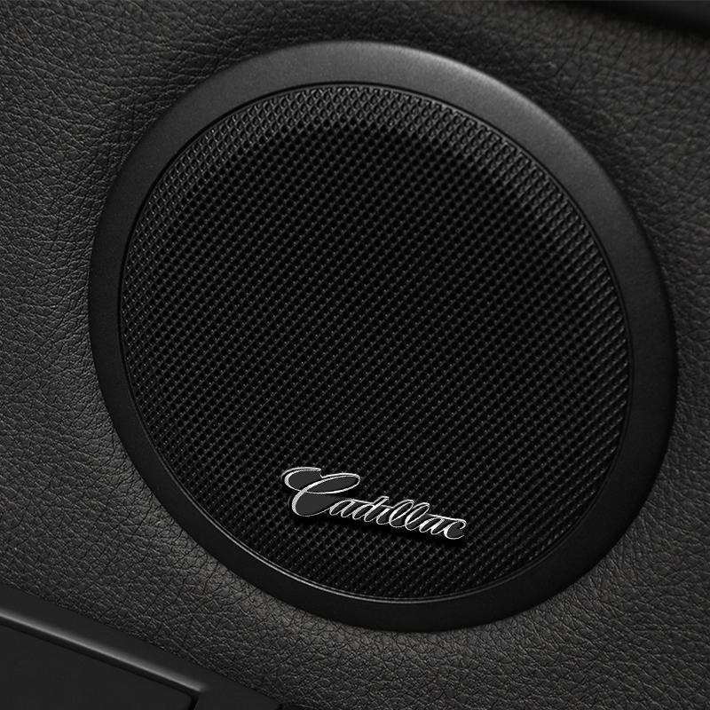 2/4 шт. Металлический логотип динамика Harman Kardon Аудио Автомобильная 3D наклейка Для Cadillac Escalade CTS ATS SRX STS XT5 XT4 XT6 XTS CT4