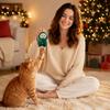 Plush Catnip Toy Set Santa Claus and Cartoon Character Design Soft Stuffed Pet Toy for Cats Interactive Play and Chewing