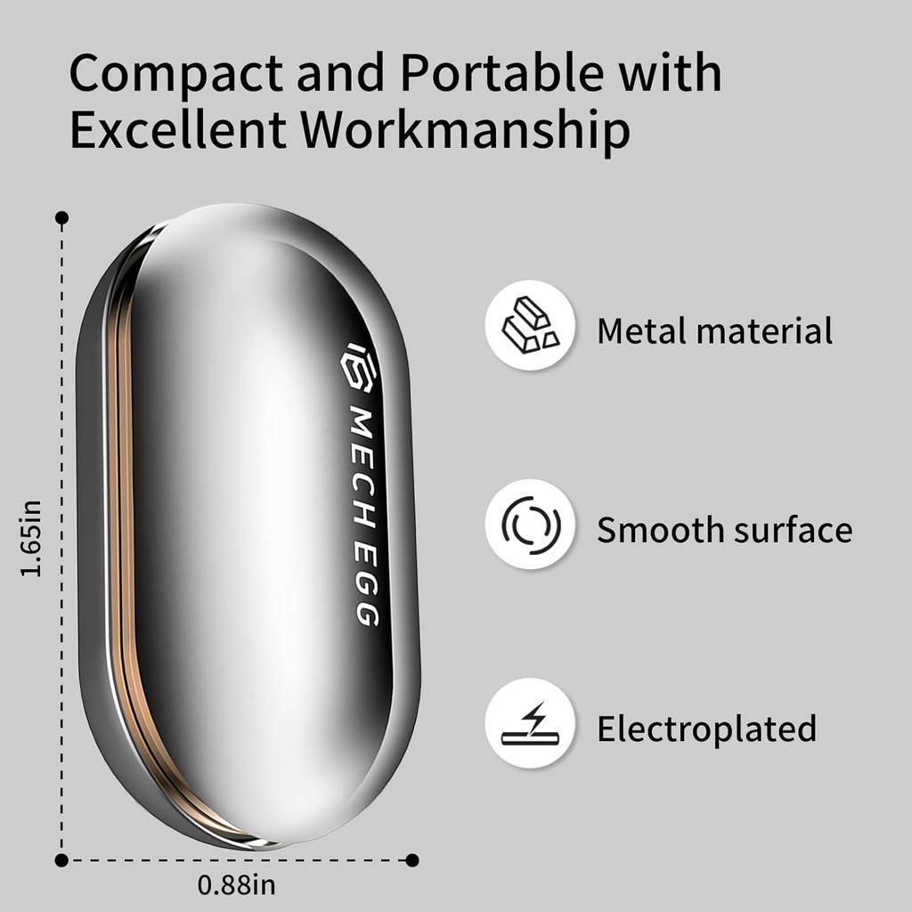 Fidget Mech Egg Finger Slider Fidget EDC Egg сенсорные металлические офисные игрушки Fidget для руководителей, игрушки для взрослых, снятие стресса, СДВГ/аутизм