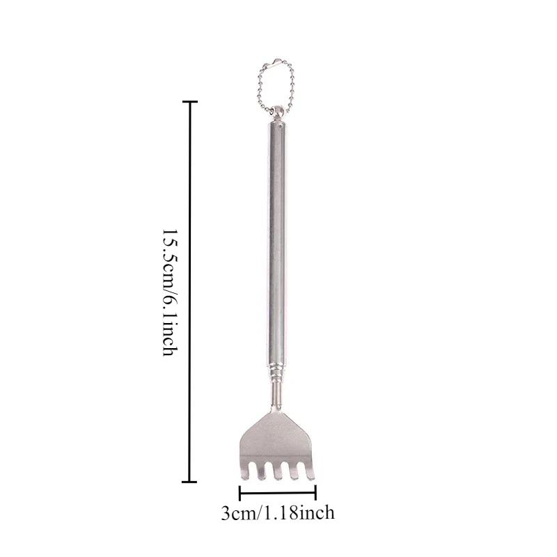 1pc Portable Retractable Back Scraper Tickling Dont Ask for Help Massage Scratching Device  Home Hardworking Massage Tool