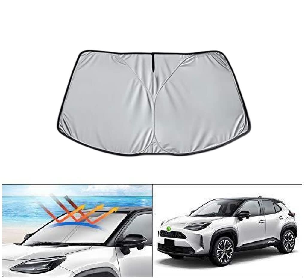 Daihatsu 2010-2014 Daihatsu Move LA100/110S Sunshade for Windshield Sunshade Supplies, 4 Layer Structure, Sunshade