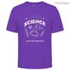 Mens Cotton I Hate Science Graphic T Shirt Street Casual Style Tee for Men and Women
