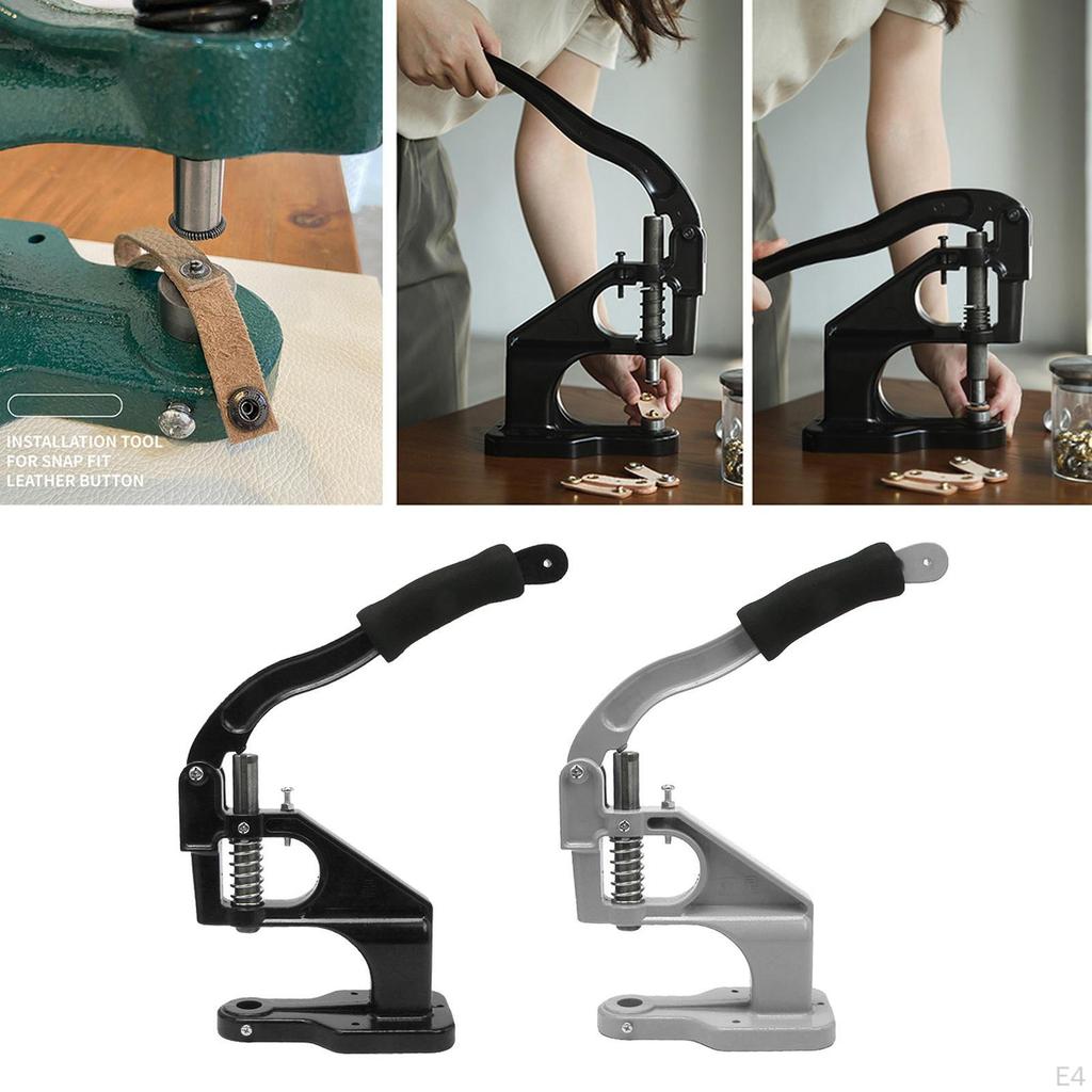 Ручная пробойная машина для установки люверсов, Прочная ручная машина для пробивки отверстий под люверсы, Ручной люверс