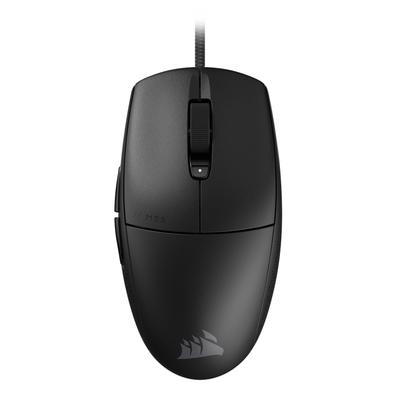 Игровая мышь CORSAIR M55, Легкая (55г), Проводная, Настраиваемая с помощью iCUE, До 16000 DPI, Симметричный дизайн, Черная, CH-930F000-AP