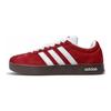 adidas Vl Court Классические Покрытие Нескользящие Водонепроницаемые Износостойкие Низкие Скейтбордические Кроссовки Унисекс Красный HQ1802(Команда1071-)
