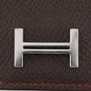 HERMES Beansufla Purse By color Brown/SilverHardware Epsom unisex Used