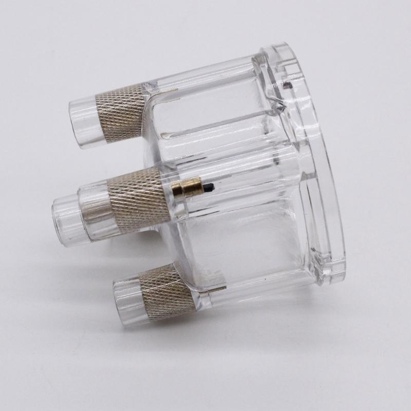 EMPI 8792 009 Крышка распределителя зажигания Верхнее крепление для T1 Универсальные сменные аксессуары Прозрачная водонепроницаемая крышка распределителя зажигания Черная