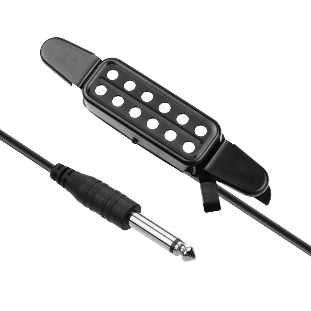 Звукосниматель для акустической гитары, накладной звукосниматель-трансдьюсер для инструмента, с разъемом 1/4 дюйма, кабель 2,9 метра