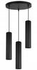 MODERN CEILING HANGING LAMP BLACK LED LAMP