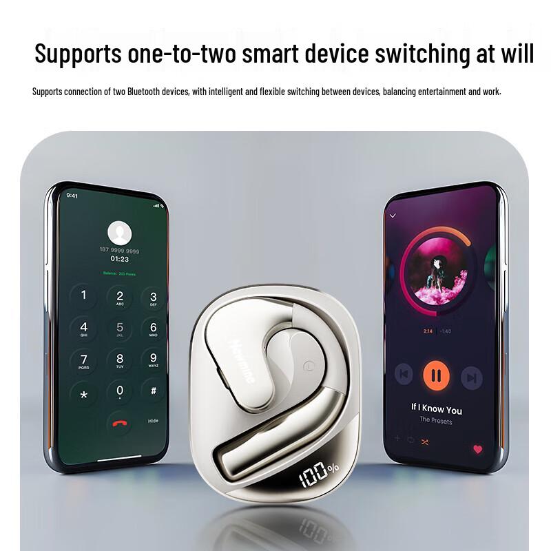 Newman Q12 Bluetooth-наушники для спорта с костной проводимостью и открытым дизайном