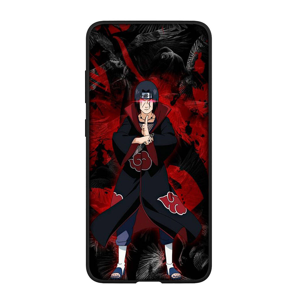 Case for Samsung Galaxy S25 S23 S24 Ultra FE Plus A05 A06 A15 A16 A36 A37 A35 A54 A55 A56 A57 A25 A26 A53 Comics Akatsuki Naruto Itachi Uchiha Cover