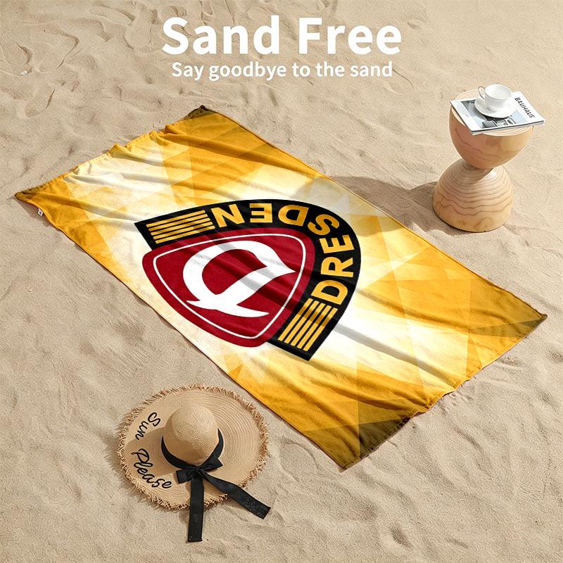 Dynamo Dresden Beach towels also serve as bath towels summer essential a musthave for the outdoors the beach and the pool