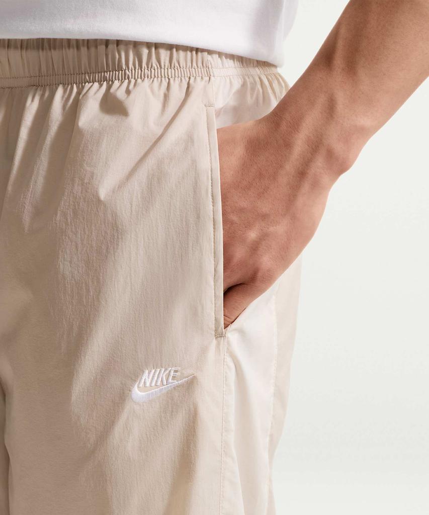 Nike Легкие брюки Windrunner с защитой от УФ-лучей M - Кремовый II: Светло-рудно-древесно-коричневый: Белый / Iq0922-236