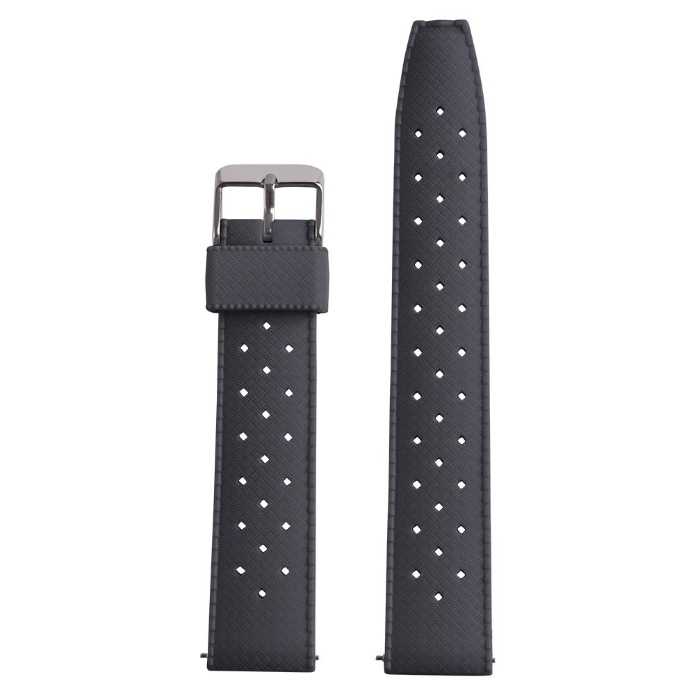 STAPELP Tropical Silicone Watch Band Quick Release Watch Strap 20mm22mm Rubber Tropical Smart Watch Strap For Oris Seiko Citizen