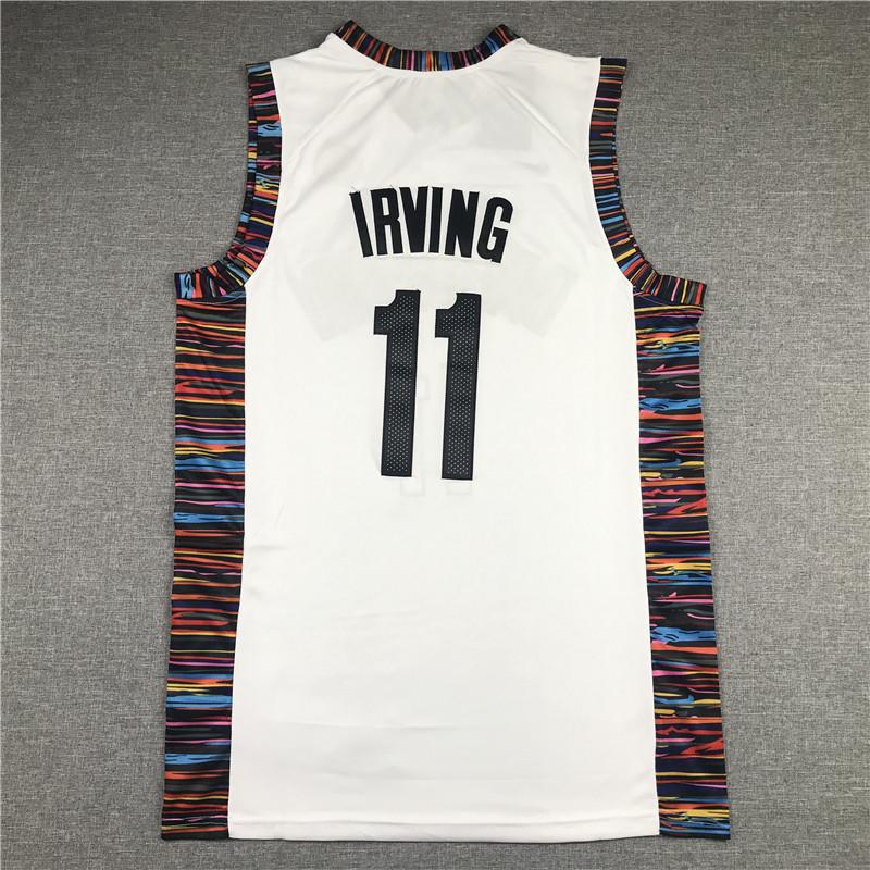Вышитая баскетбольная майка Kyrie Irving #11 Nets