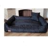 Lit Pour Chien - VIKING CHOICE - XXL - Similicuir Noir - Imperméable - 120x90 Cm