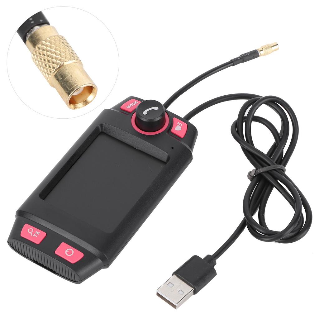 Автомобильный радиоприемник DAB Адаптер цифрового аудиовещания FM-передатчик Автомобильный комплект громкой связи Bluetooth