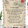 Digital Print Envelope Flannel Blanket Fashion Personalized Bed Throw Blanket For Office Relaxation