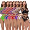 Womens Sexy Long Sleeve Mesh Lingerie Set,Fishnet Lingerie Set, See Through Sexy Lingerie Underwear Set Nightwear