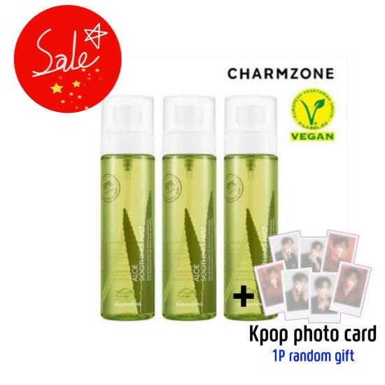 CHARMZONE Успокаивающий спрей с алоэ 160 мл × 3 шт.