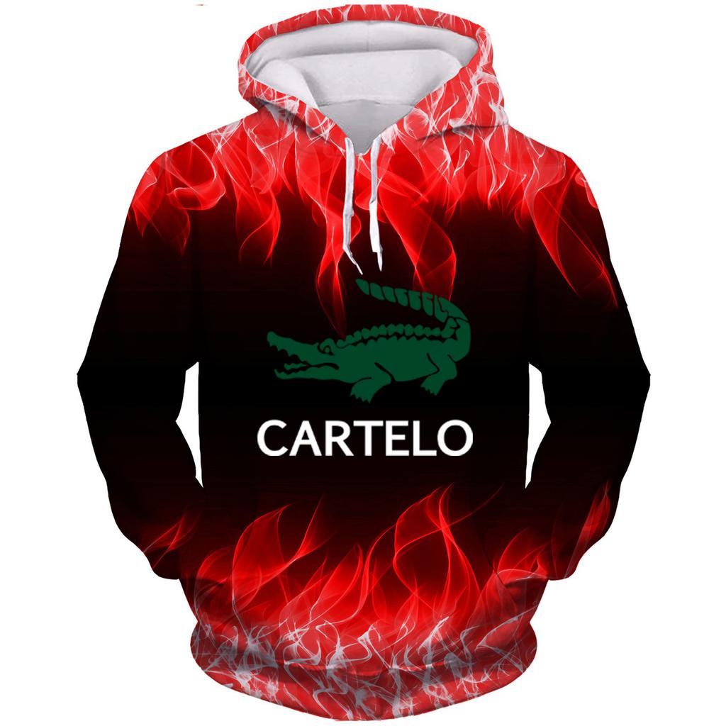 CARTELO Красочные осенние мужские толстовки с 3D принтом, женские куртки, весенние и осенние мужские толстовки с капюшоном, одежда в стиле хип-хоп