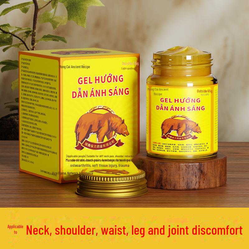 Vietnamese Black Bear Pain Relief Cream 50g - Soothes Neck, Shoulder, Waist & Leg Discomfort