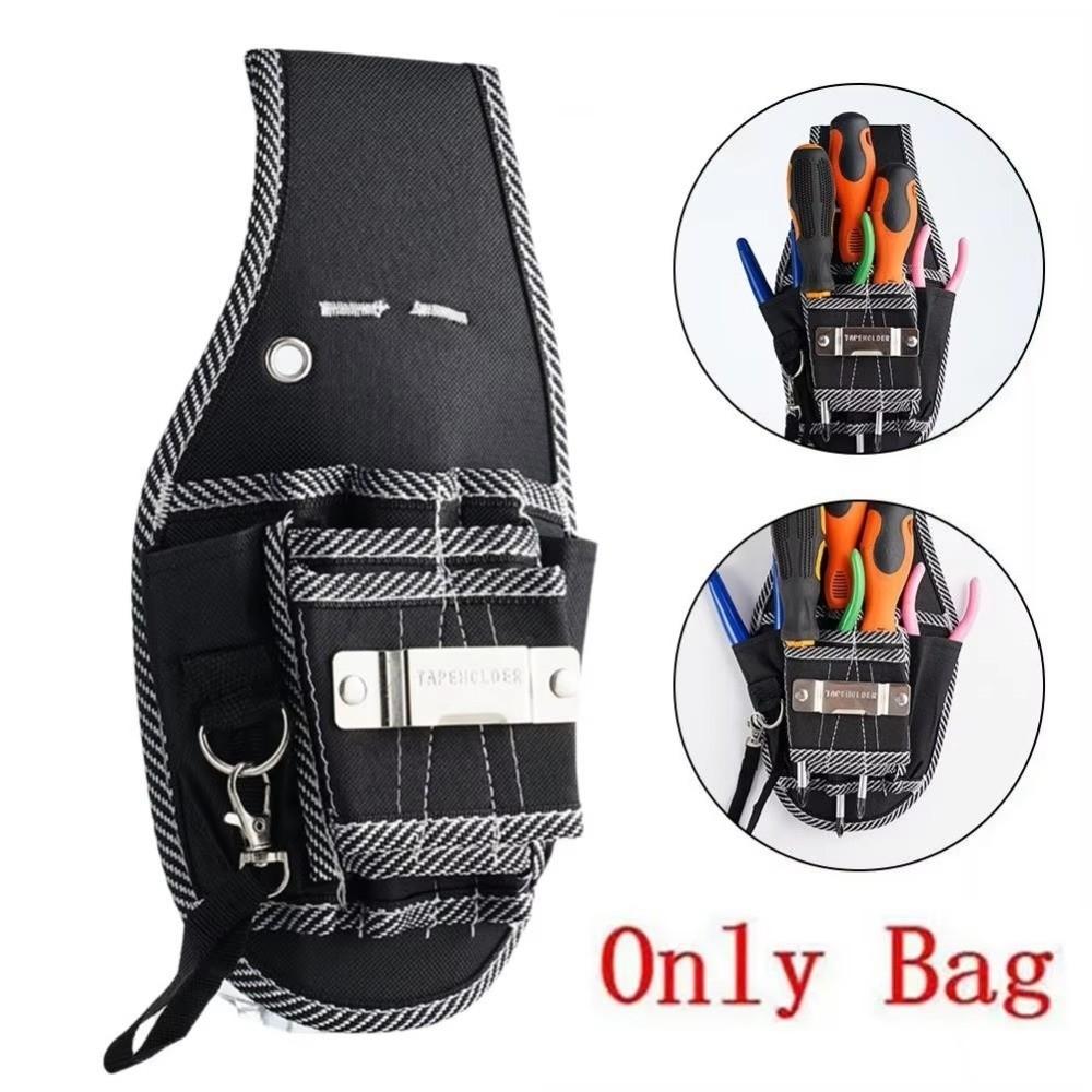 Large Capacity Tool Waist Pack Ergonomic Design Waist Tool Organizer Electrician Repair