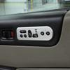 Для Hummer H2 2003-07 Стайлинг автомобиля ABS углеродное волокно/серебристый переключатель памяти автокресла рамка крышка Накладка наклейка автомобиля