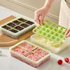 Detachable Partitioned Storage Box Food-grade Fresh Keeping Container Ice Cube Molds  Food Storage