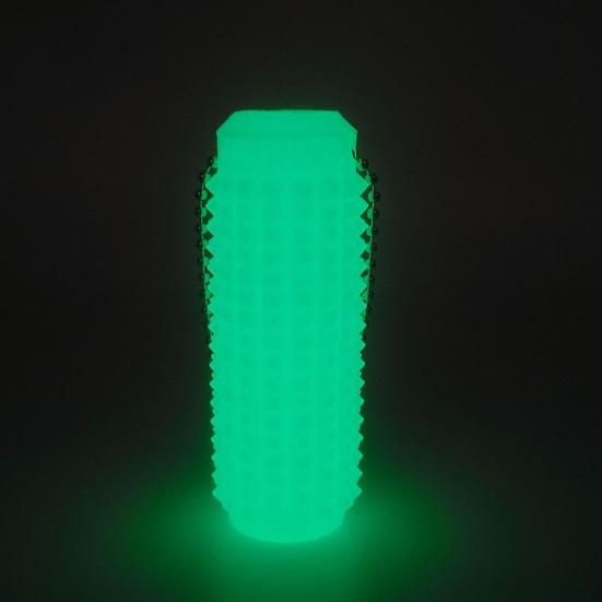 Игрушка-фиджет Spiky Roller с цепочкой из бусин, снятие тревожности, стресса, концентрация внимания, неровная массажная палочка, сенсорный ролик, брелок-подвеска