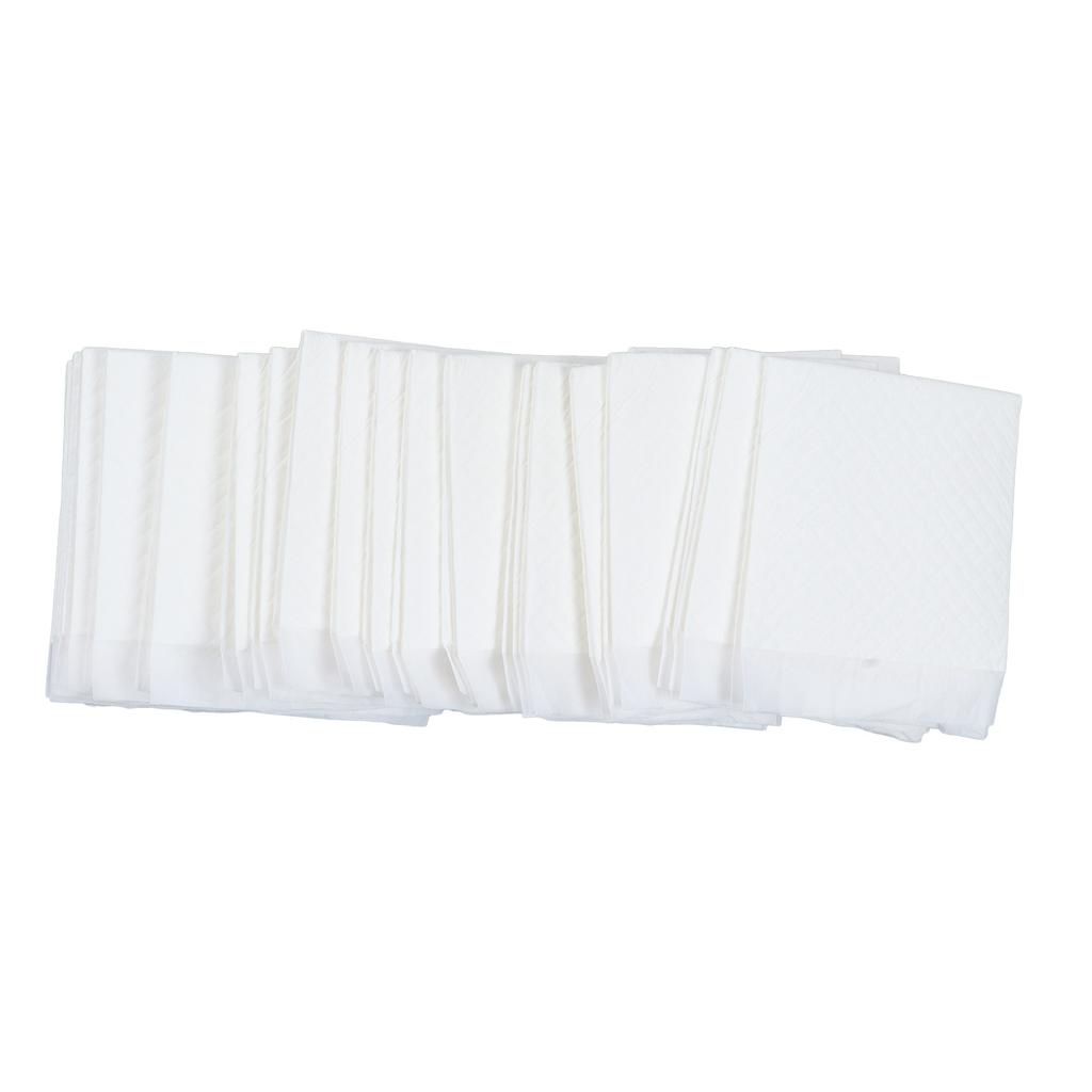 20pcs Baby Changing Pad Soft Comfortable Non Woven Material Disposable Waterproof Changing Table
