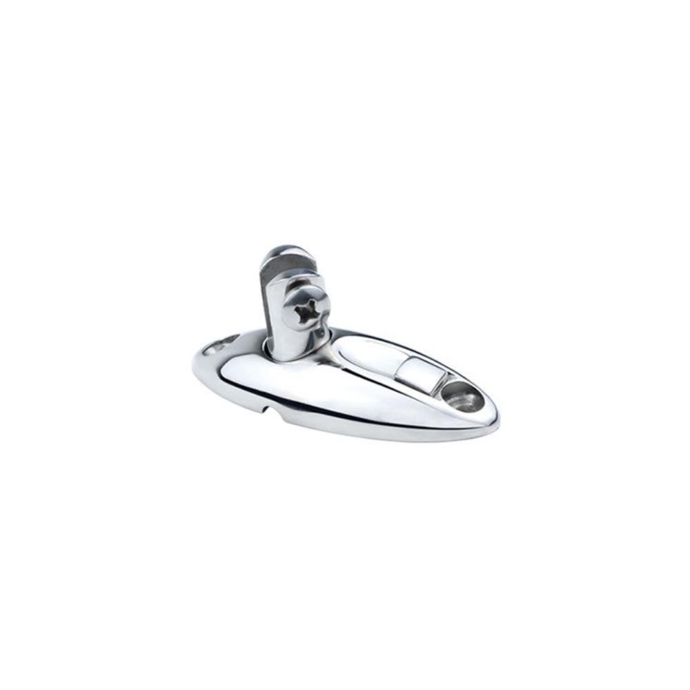 360 Degree Rotation Marine Top Hardware Solid 316 Stainless Steel Bimini Top Swivel  Yacht Use