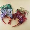 Cute LED Glow Hair Bands Sweet Luminous Headpiece 2026 Happy New Year Headband  Cosplay