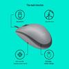 Logitech M111 Проводная бесшумная мышь