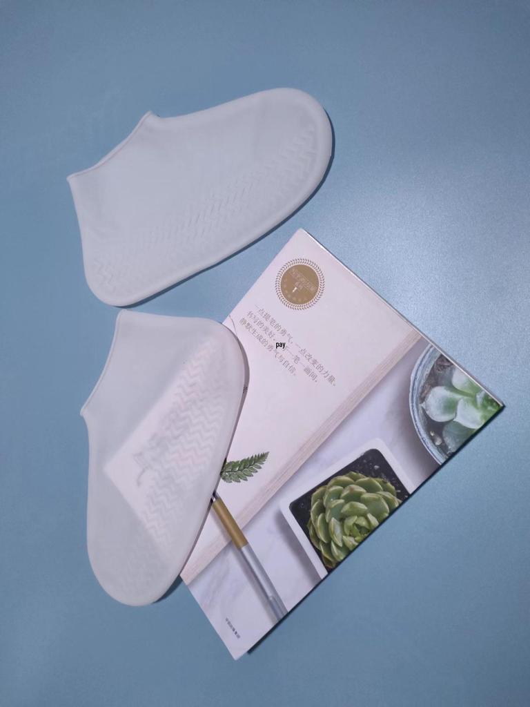 Водонепроницаемые нескользящие снегозащитные износостойкие латексные силиконовые чехлы на обувь для взрослых и детей