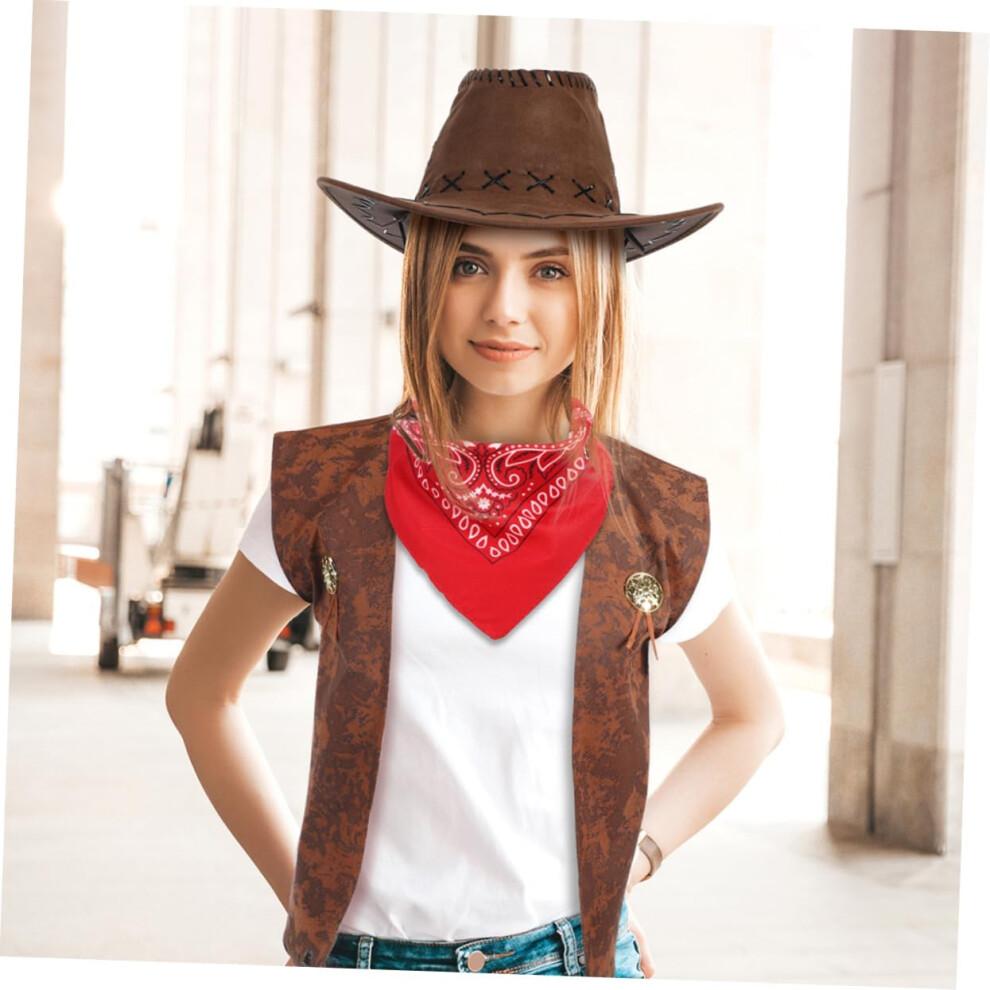 1 Set Denim Three Piece Suit Cowboy Outfit Boy Cowboy Costume Cowboy Costume