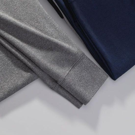 Men Long Johns Cotton Thermal Underwear Pants Autumn Winter Male Leggings Sleepwear Underpants for Base Layer Bottoms Daily Wear