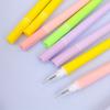 10 шт. 0,5 мм мультяшный клоун монстр силиконовая нейтральная ручка милый фрукт мягкая клеевая ручка для встряхивания ручка для подписи на экзамене