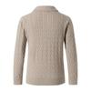 Autumn/Winter 2024 Men's Sweater Casual Single-Breasted Sweater With Lapel Men's Cardigan